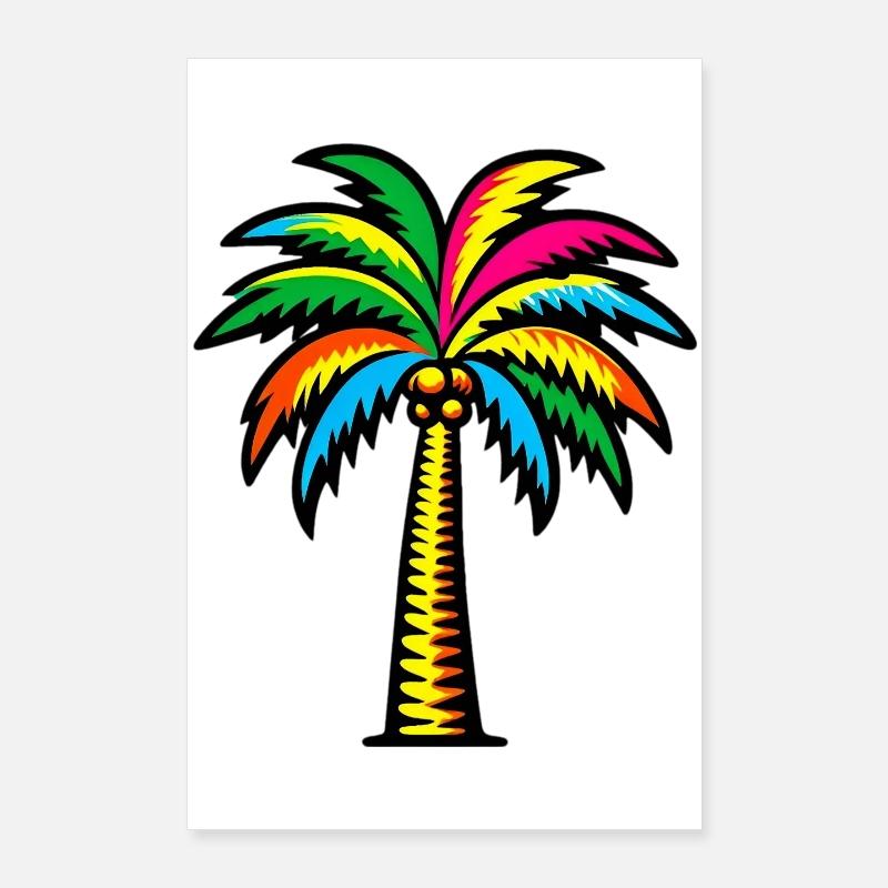 Palmier Poster 60 x 90 cm