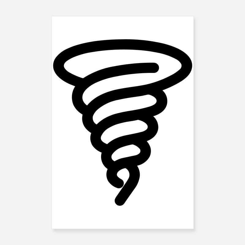 tornade Poster 60 x 90 cm