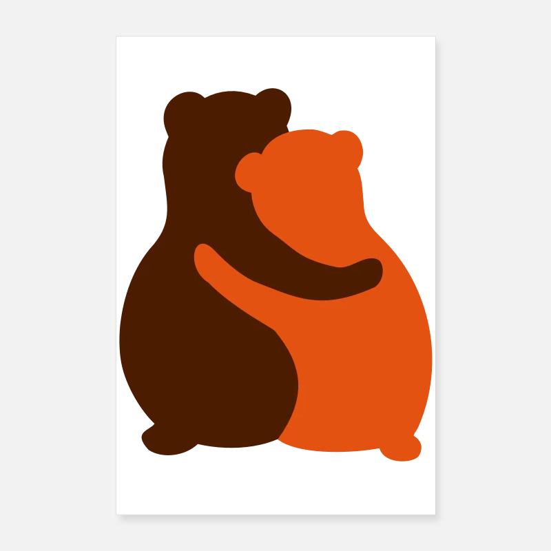 bear Poster 24" x 35" (60x90 cm)