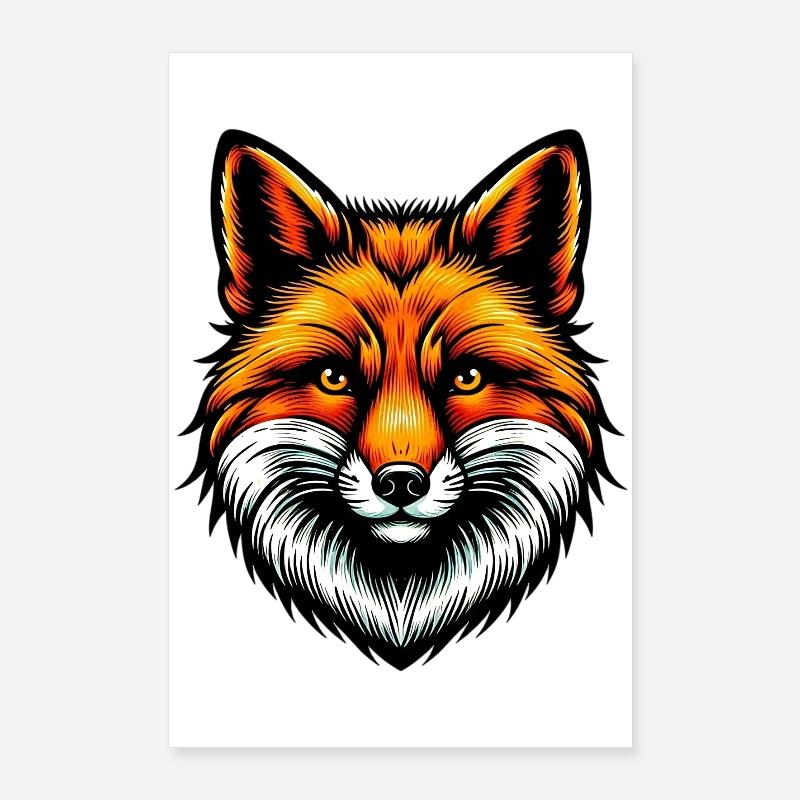 Fuchs Poster 60x90 cm
