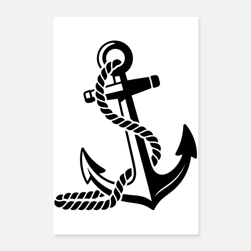 Anchor Poster 24" x 35" (60x90 cm)