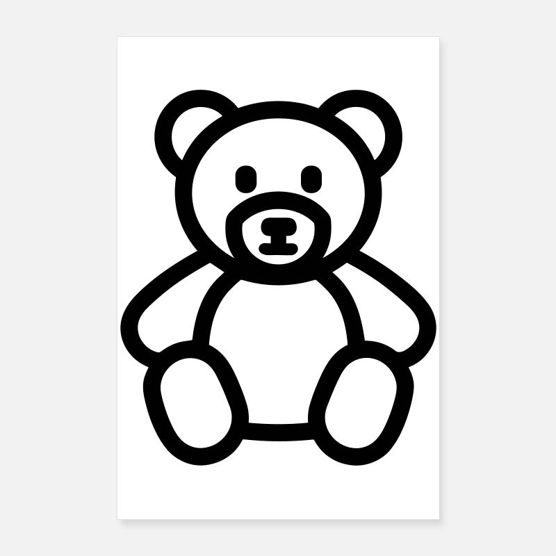 bear Poster 24" x 35" (60x90 cm)