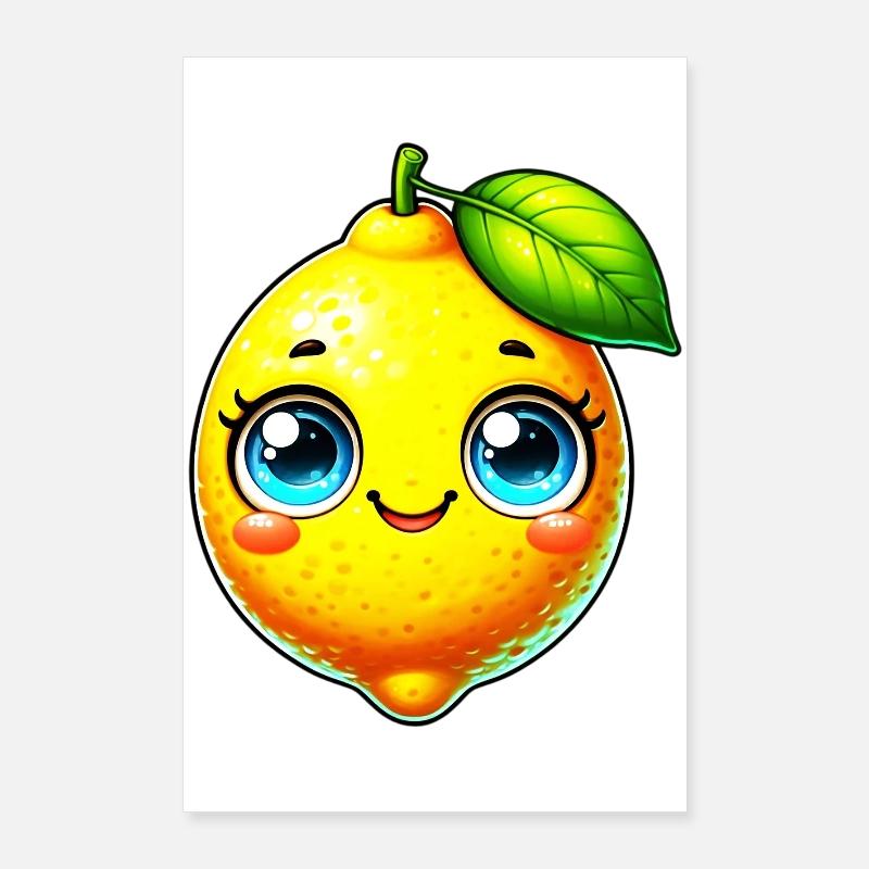 Citron Citrons Poster 60 x 90 cm