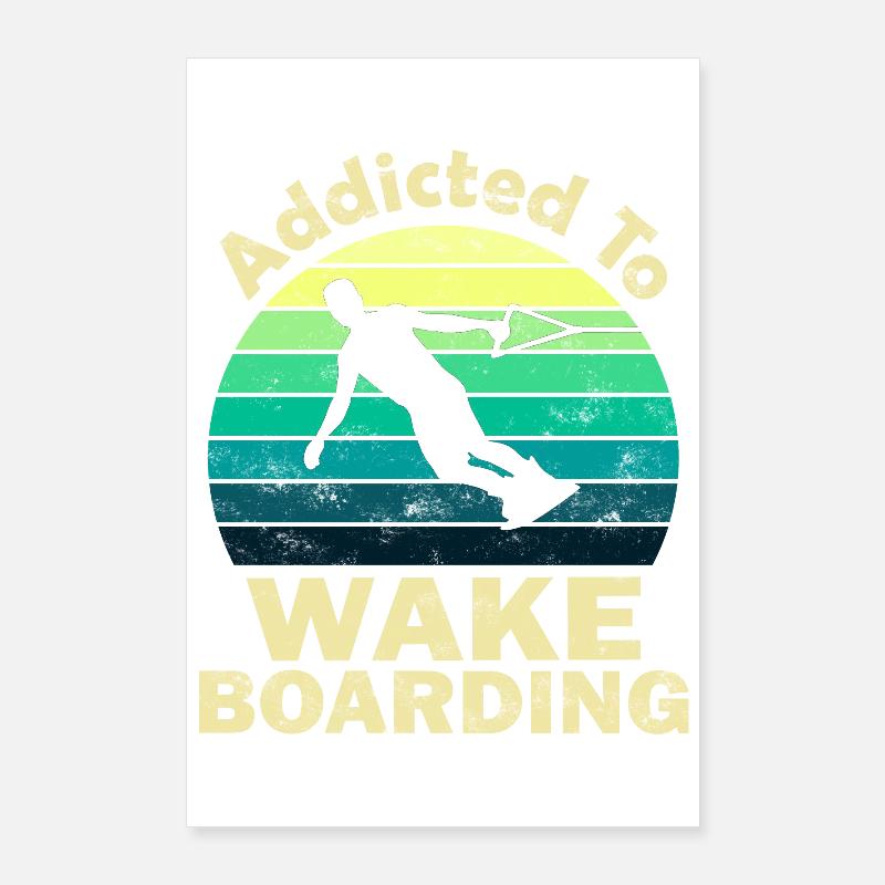 Wakeboard Poster 60 x 90 cm