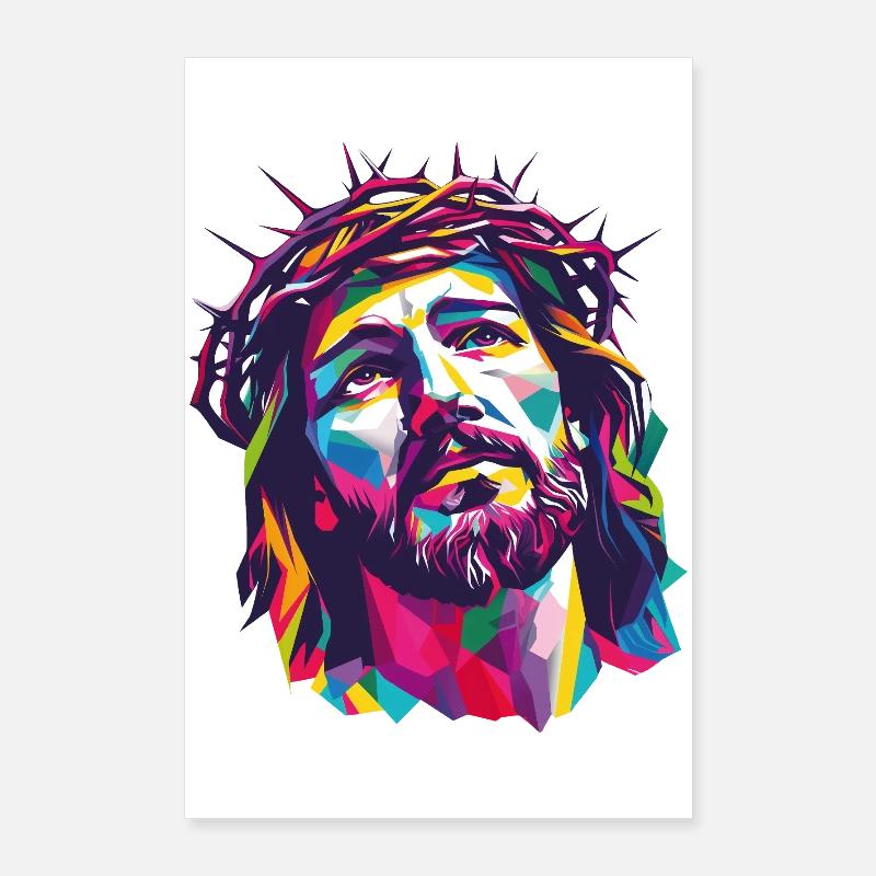 Jésus Poster 60 x 90 cm
