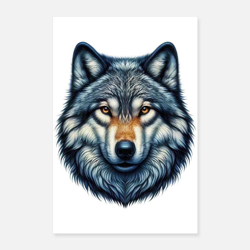Wolf Poster 60x90 cm