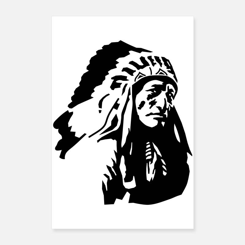 Indian Poster 24" x 35" (60x90 cm)