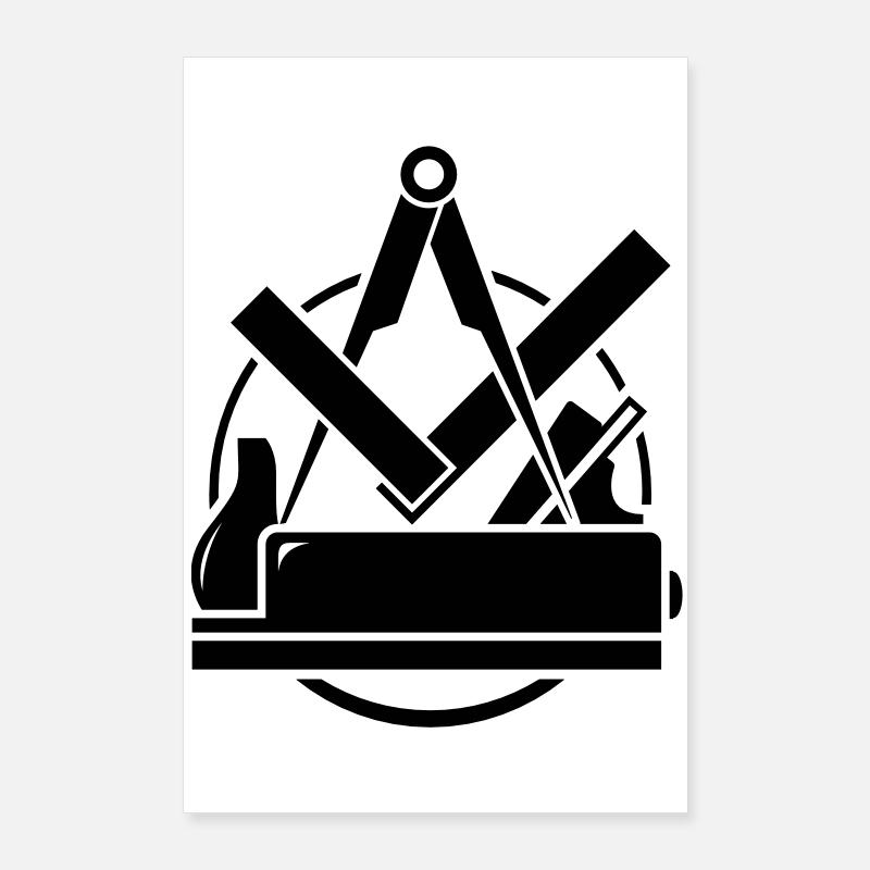 Emblème Carpenter, Carpenter Logo Poster 60 x 90 cm