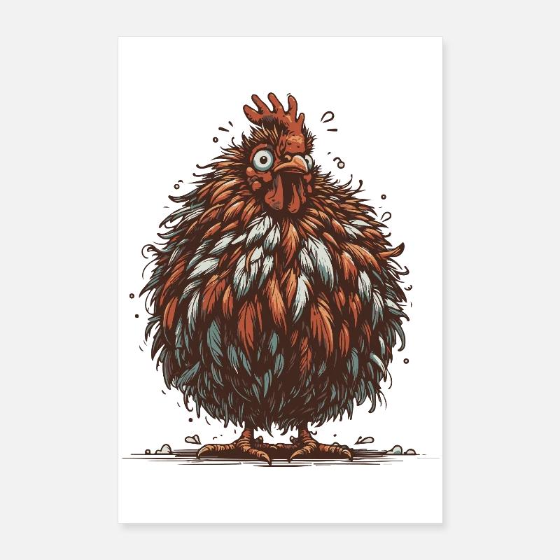 Eggsistential Crisis Poster 60x90 cm