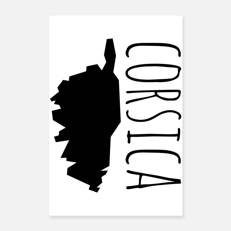 corsica Poster 60 x 90 cm