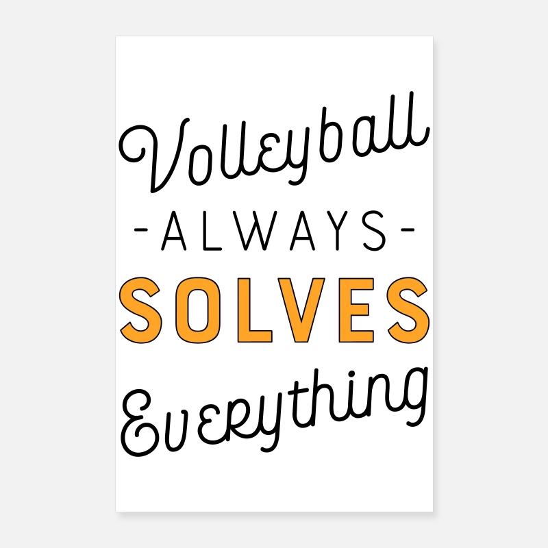 Volleyball Poster 60x90 cm