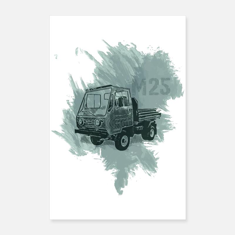 M25 Multicar Poster 60x90 cm