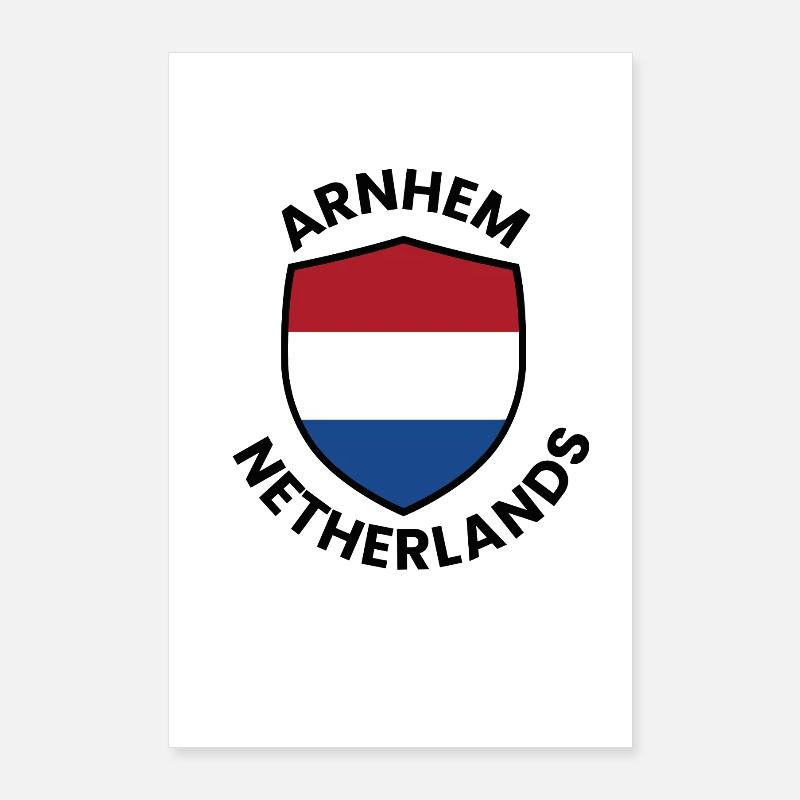 Arnhem shield Netherlands Poster 24" x 35" (60x90 cm)