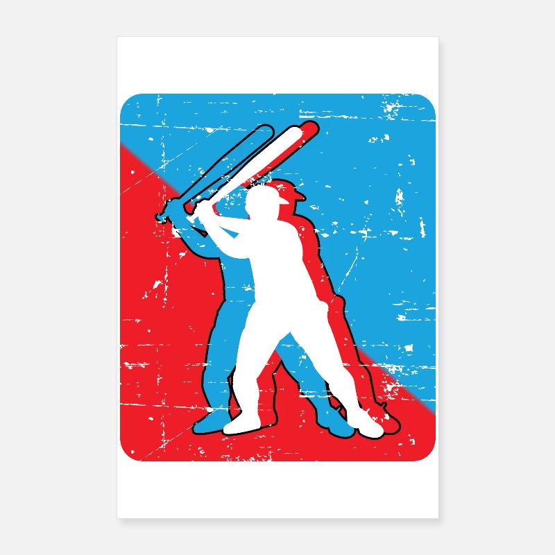 Base-ball Poster 60 x 90 cm