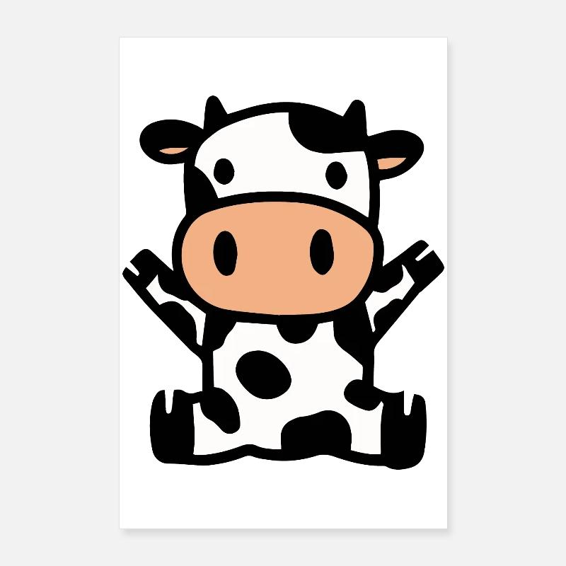 Vache Vaches Poster 60 x 90 cm