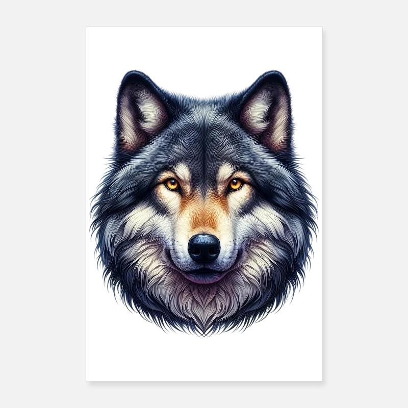 Wolf Poster 60x90 cm