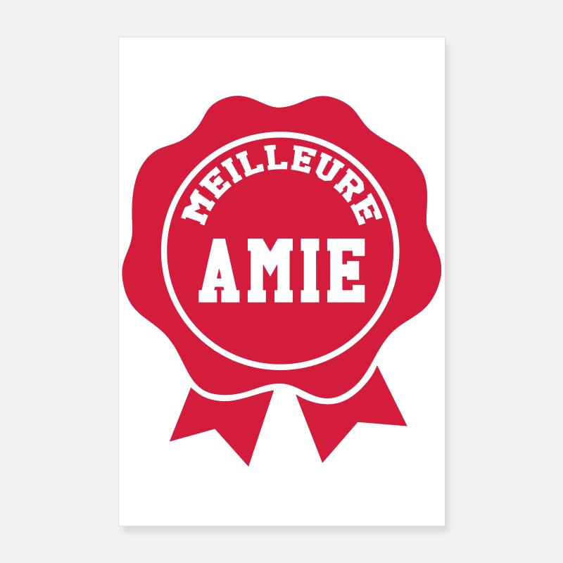 Bester Freund! Poster 60x90 cm