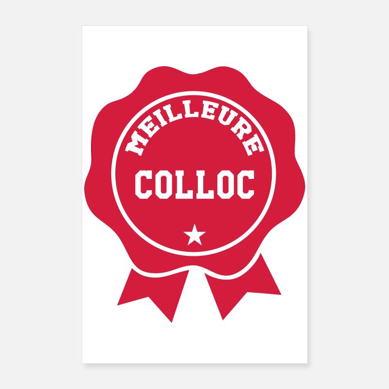 Beste Colloc Poster 60x90 cm