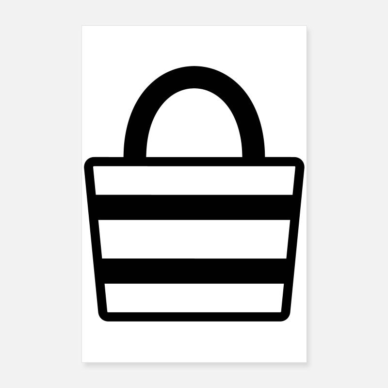 Tasche Einkaufstasche Poster 60x90 cm