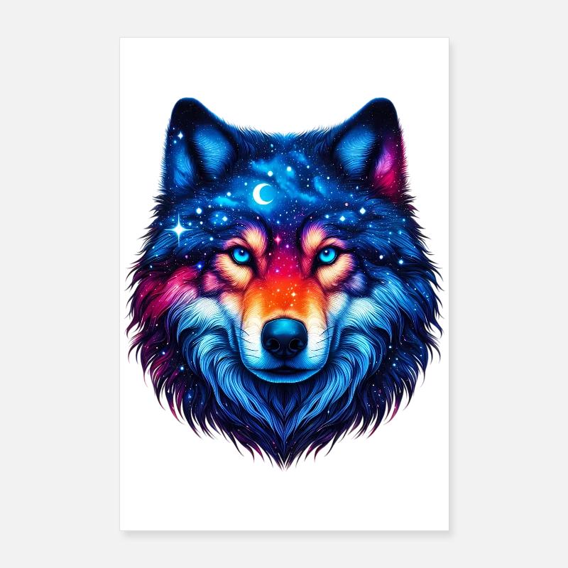Wolf Poster 60x90 cm