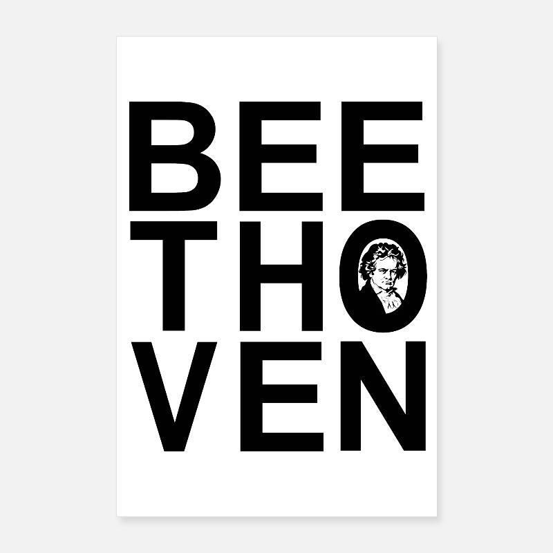 Beethoven Poster 24" x 35" (60x90 cm)