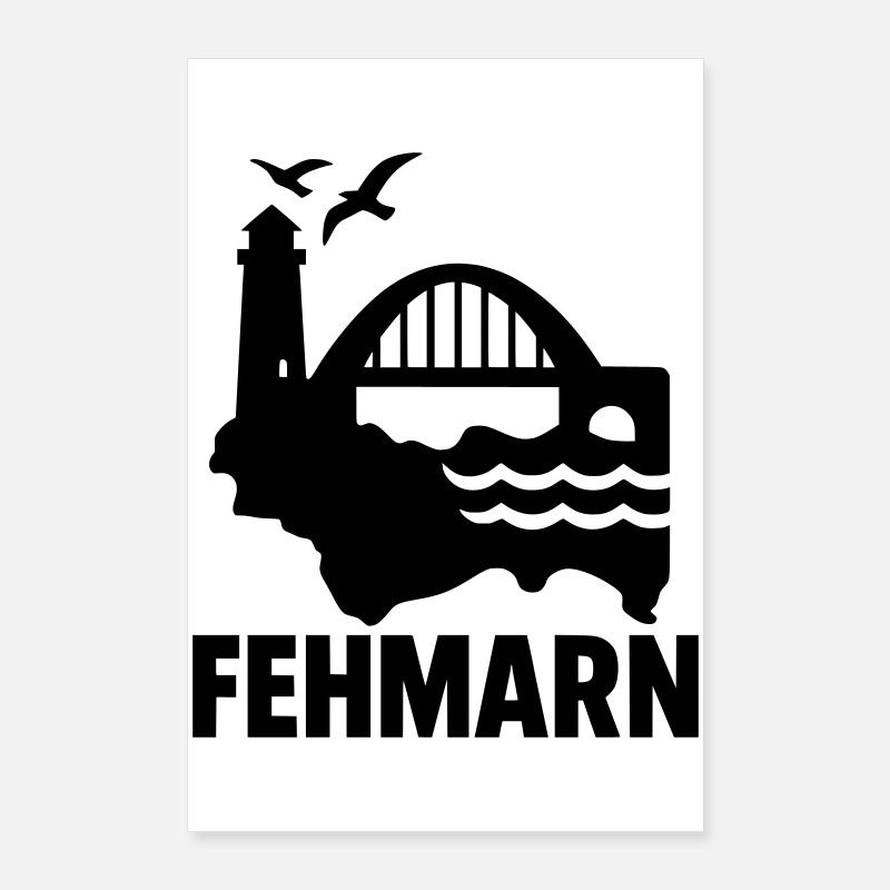 fehmarn schleswig holstein Poster 60x90 cm