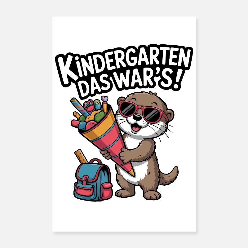 MATERNELLE, C’EST ÇA ! Maintenant un écolier ! Poster 60 x 90 cm