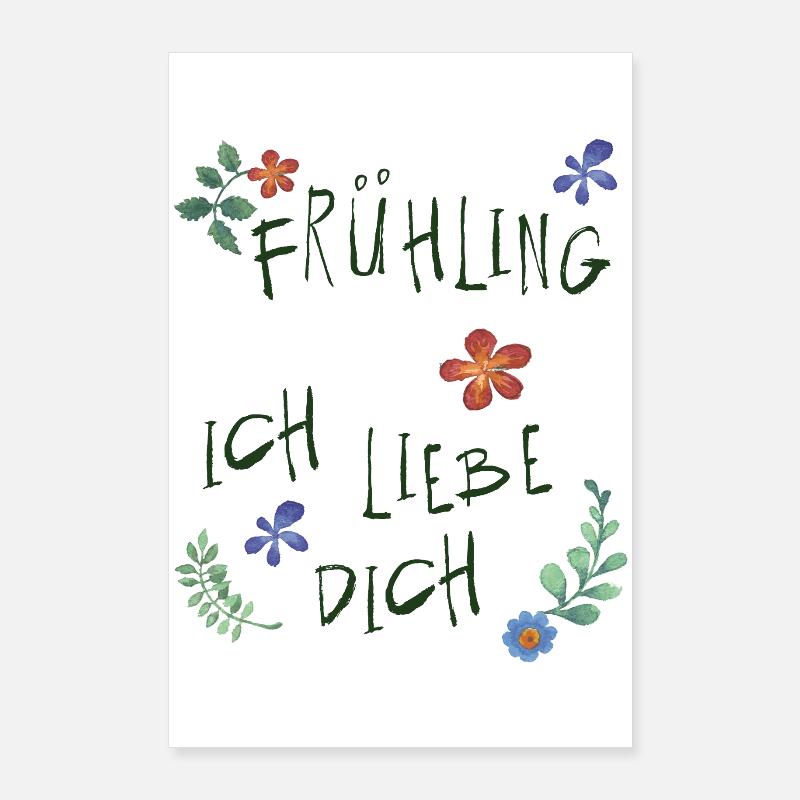 Spring Love You Poster 24" x 35" (60x90 cm)