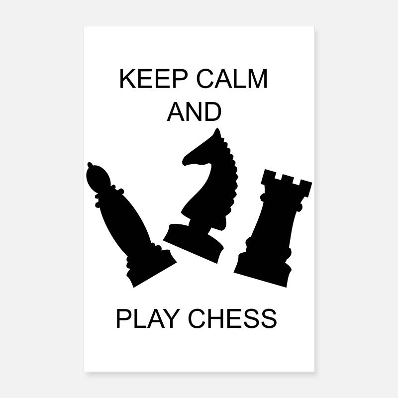 chess Poster 24" x 35" (60x90 cm)