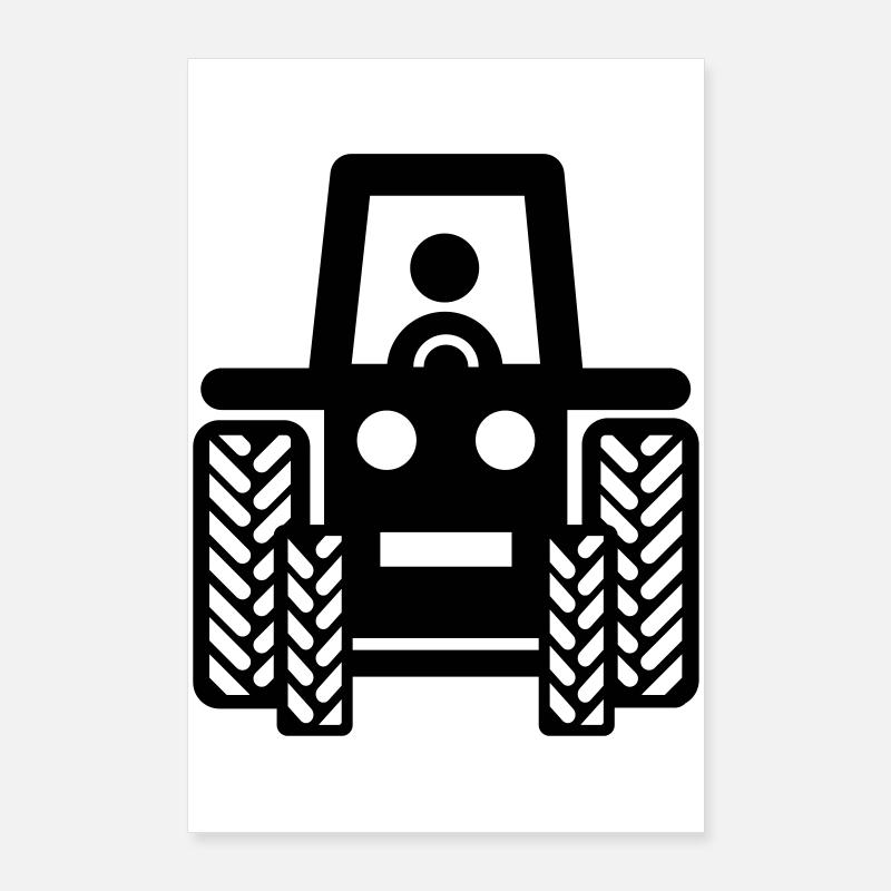 Traktor Poster 60x90 cm