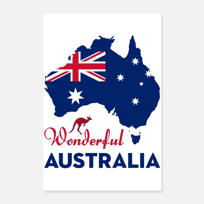 Wunderbares Australien Poster 60x90 cm