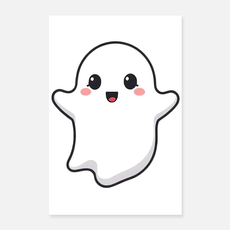 Gespenst Poster 60x90 cm