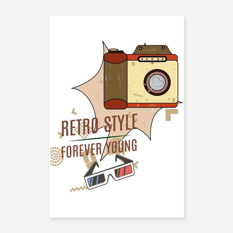 Retro Style Poster 60x90 cm