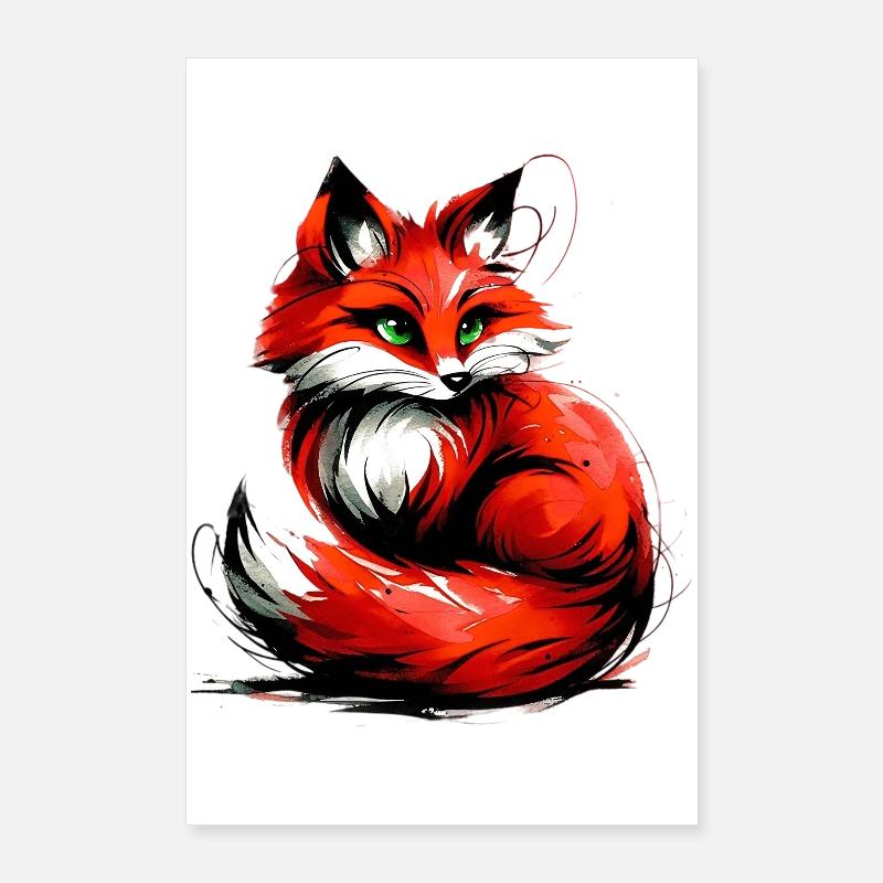 Renard Poster 60 x 90 cm