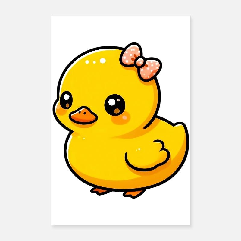 Duckling Duck Duck Duck Poster 24" x 35" (60x90 cm)