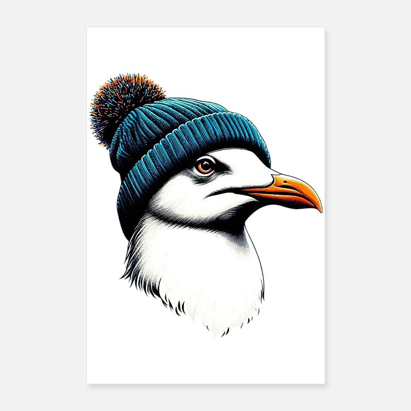 Mouette Poster 60 x 90 cm