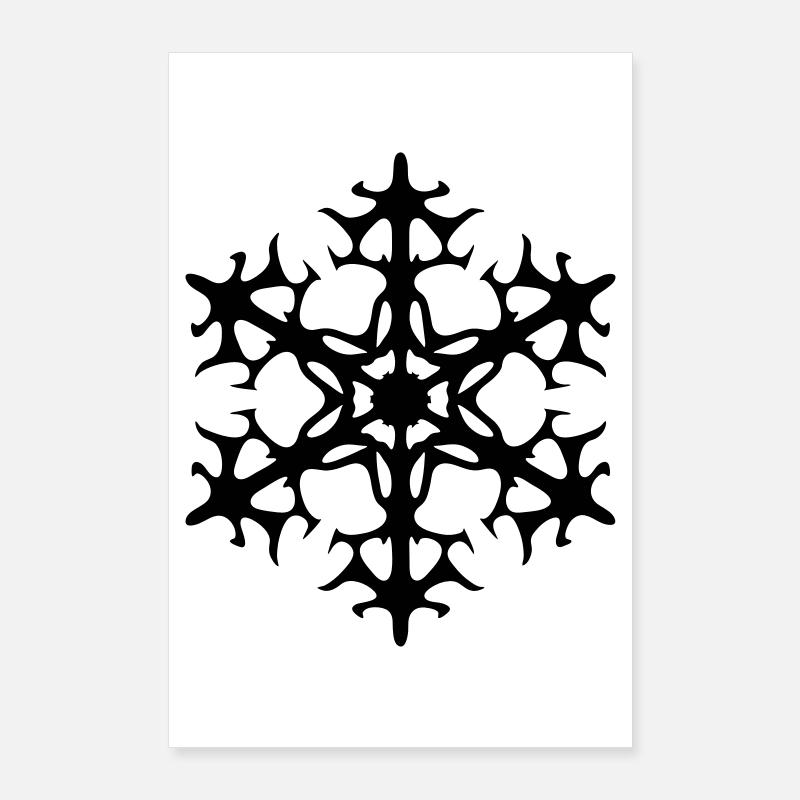 Schneestern Poster 60x90 cm