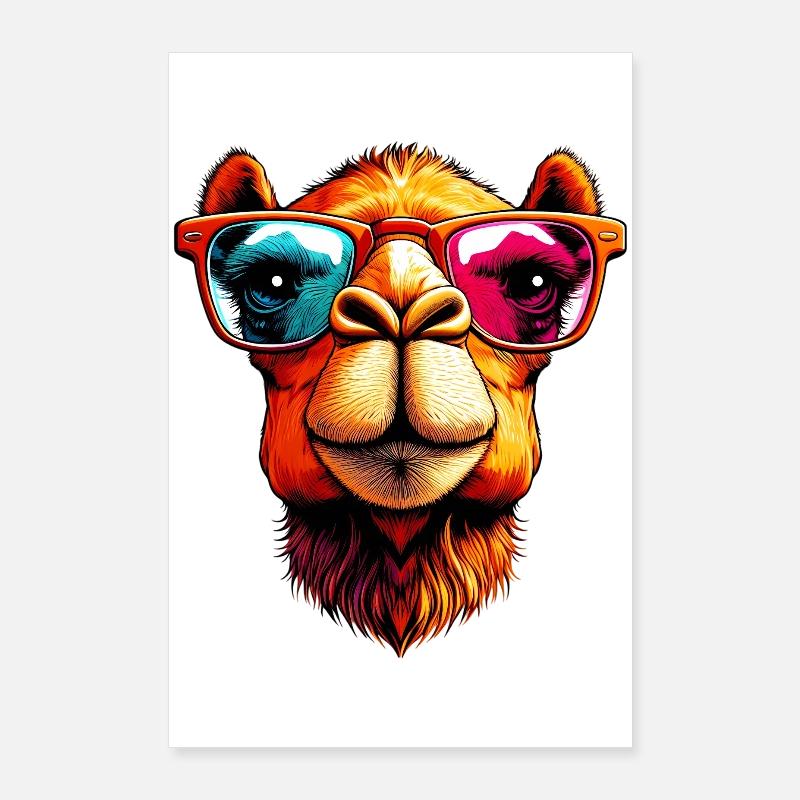 Chameau Poster 60 x 90 cm