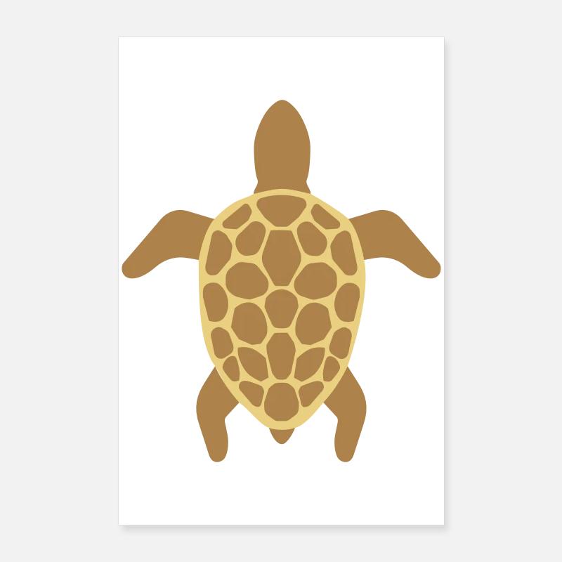 sea turtle Poster 24" x 35" (60x90 cm)