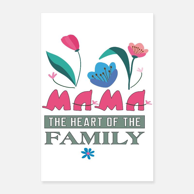 Mama Muttertag Poster 60x90 cm