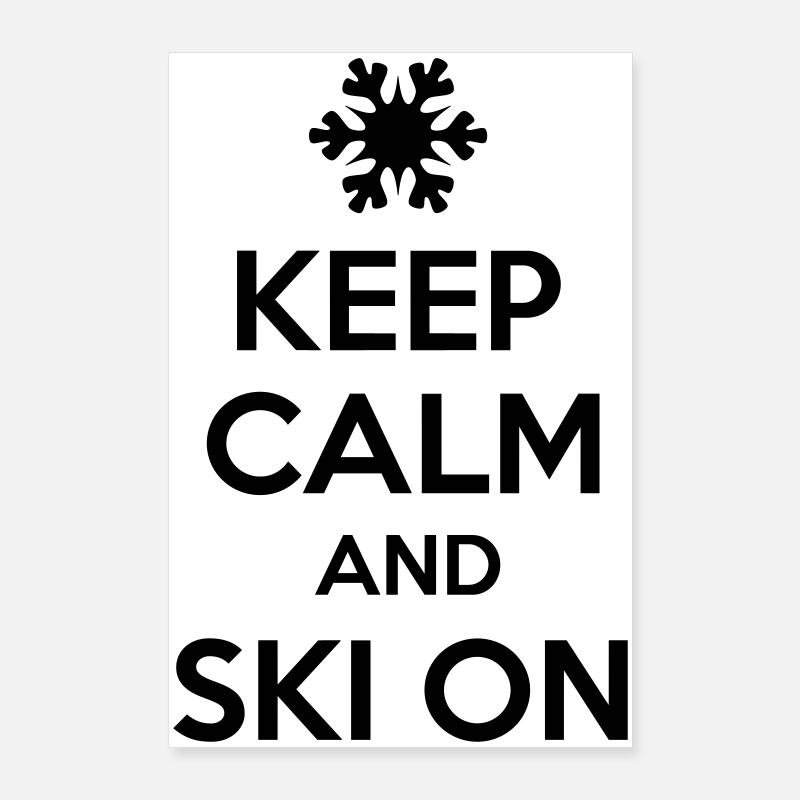 ski Poster 24" x 35" (60x90 cm)