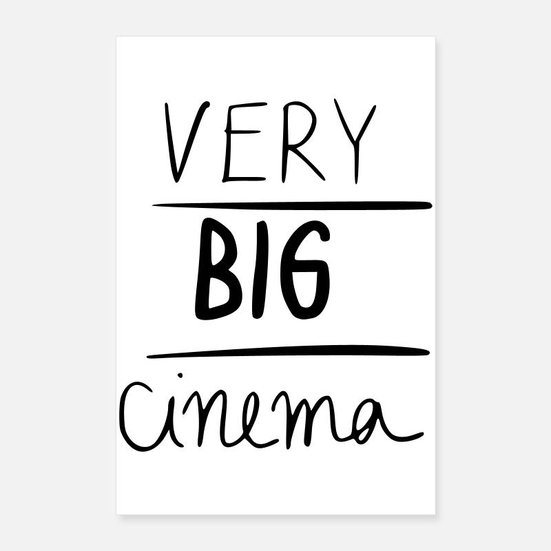 very big cinema Poster 60x90 cm
