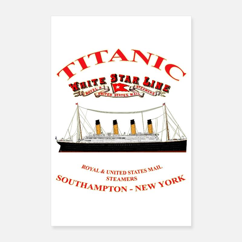 TITANIC CREATION Louis RUNEMBERG © Adagp Poster 60 x 90 cm
