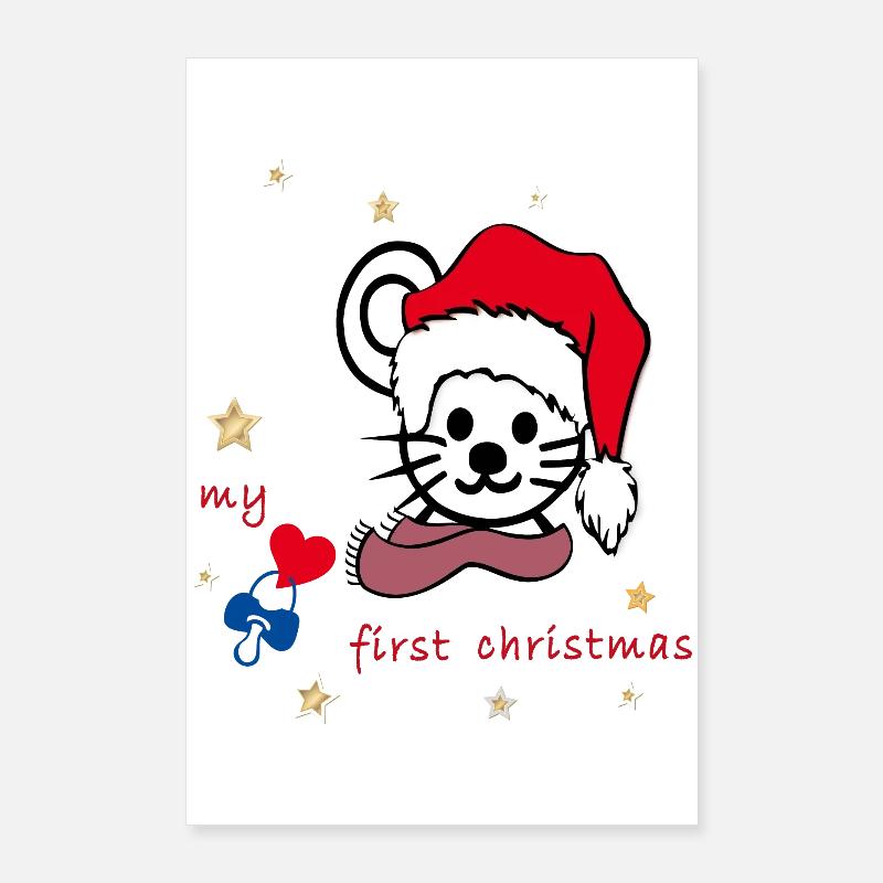 Mon premier Noël Poster 60 x 90 cm