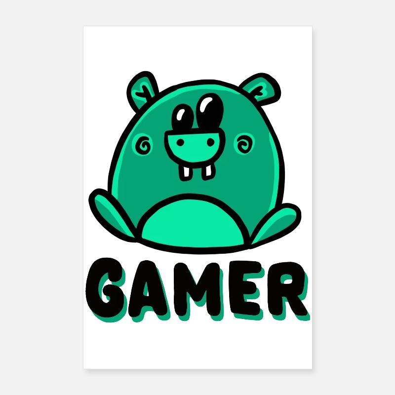 Nini Gamer Poster 60x90 cm