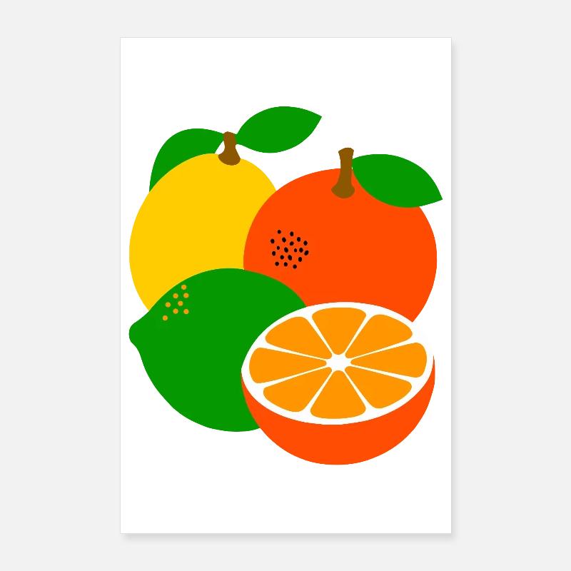 Früchte Poster 60x90 cm
