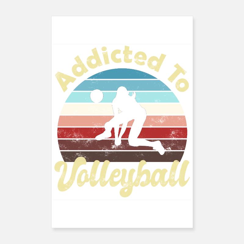 Volley-ball Poster 60 x 90 cm