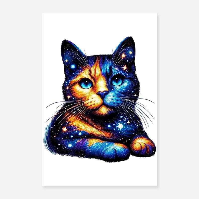Chat Poster 60 x 90 cm