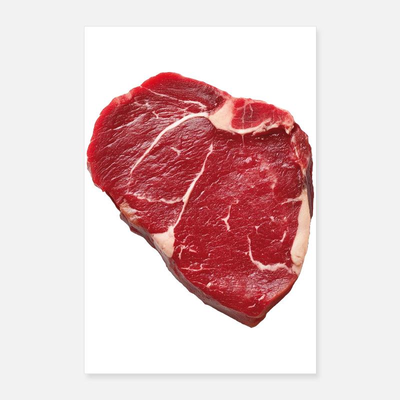 Steak Poster 60x90 cm
