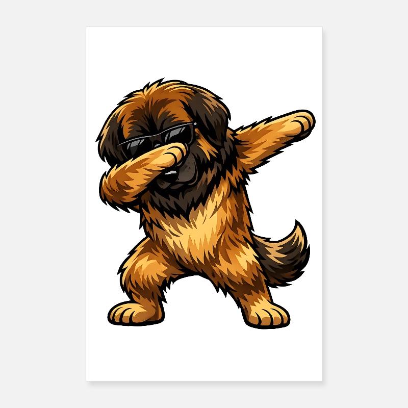 Dab Leonberger Poster 60 x 90 cm